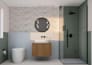 do bathroom 3d interior design and render